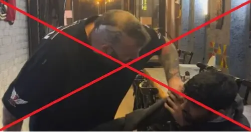 Viral video does not show Turkish man beating up Pakistani employee; victim is Iranian Viral video does not show Turkish man beating up Pakistani employee; victim is Iranian