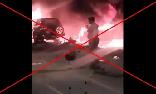 Viral video does not show TTP attack on Pakistani soldiers in KP’s Bannu; it’s from 2024 Karachi airport blast