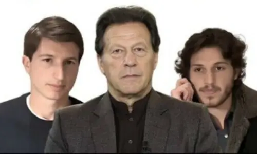 Viral clip of Imran Khan’s sons saying they will actively enter politics if he is killed is doctored Viral clip of Imran Khan’s sons saying they will actively enter politics if he is killed is doctored