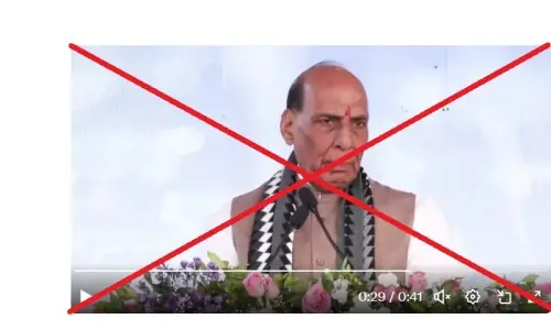 Viral video of Indian defence minister saying RSS, Afghan Taliban share same ideology is doctored Viral video of Indian defence minister saying RSS, Afghan Taliban share same ideology is doctored
