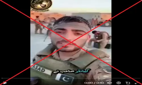 Viral video of Pakistani soldier praising his superior amid Balochistan attack is AI-generated Viral video of Pakistani soldier praising his superior amid Balochistan attack is AI-generated