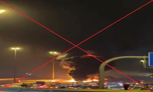 Viral video does not show Iranian drone attack on US embassy in Riyadh Viral video does not show Iranian drone attack on US embassy in Riyadh