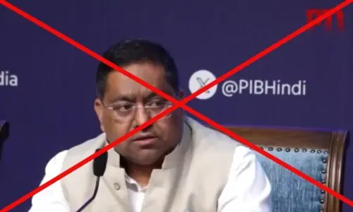 Viral video of Indian foreign ministry spokesperson threatening Iran is doctored