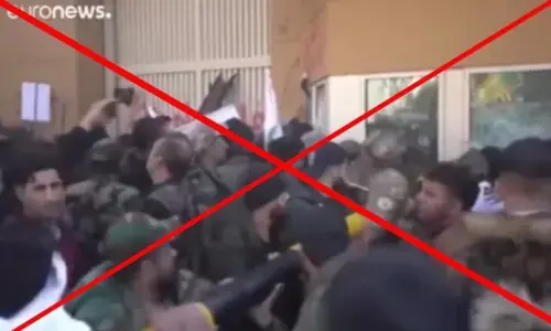 Viral video of attack on US embassy in Iraq is from 2019; unrelated to ongoing Iran war Viral video of attack on US embassy in Iraq is from 2019; unrelated to ongoing Iran war