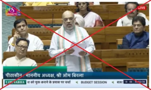 Viral video of Indian minister Amit Shah undermining Pakistan’s mediation efforts in Middle East is doctored Viral video of Indian minister Amit Shah undermining Pakistan’s mediation efforts in Middle East is doctored