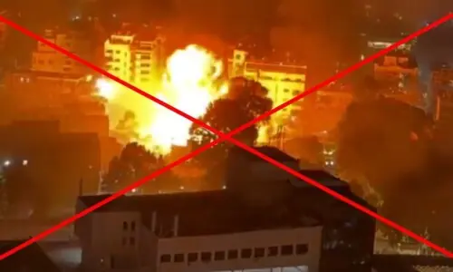 Viral video does not show Iranian strike on Mossad headquarters in Tel Aviv; it&rsquo;s AI-generated