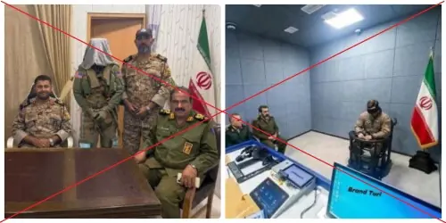 Viral images showing US pilot captured by Iran are fake Viral images showing US pilot captured by Iran are fake
