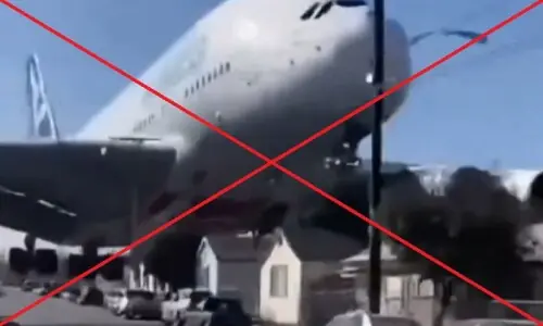 Viral video of Dubai plane crash in residential area near Tel Aviv’s airport is AI-generated Viral video of Dubai plane crash in residential area near Tel Aviv’s airport is AI-generated