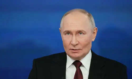 Putin did not threaten West amid Mideast war; viral video is old and unrelated to current conflict Putin did not threaten West amid Mideast war; viral video is old and unrelated to current conflict