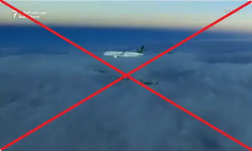 Viral video does not show Pakistani jets escorting Iranian delegation for Islamabad talks; it’s old Viral video does not show Pakistani jets escorting Iranian delegation for Islamabad talks; it’s old