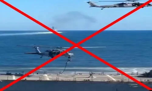 Viral video does not show US forces seizing Iranian ship amid Strait of Hormuz blockade