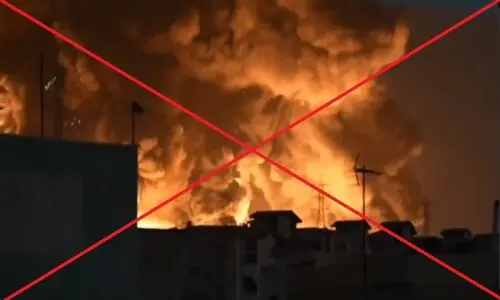 Viral video of missile attacks in Iran is old from March 2026