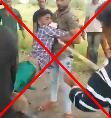 Viral video does not show Muslims beating Christian in Pakistan; is from India's Bhopal in 2022