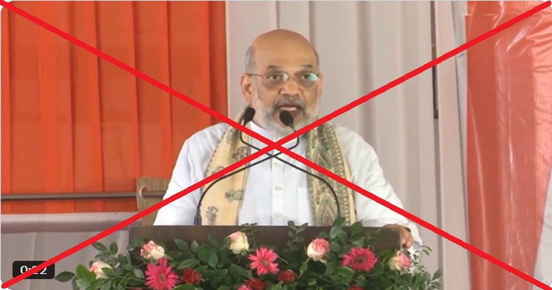 Viral video does not show Indian home minister admitting to losing 4 Rafale jets during May 2025 conflict